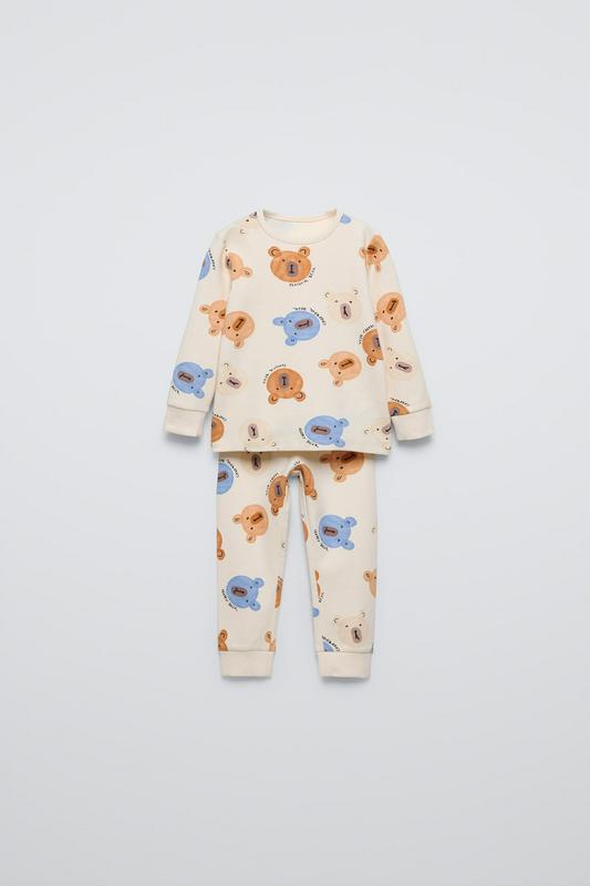 2-6 YEARS/ TEDDY BEAR PYJAMAS