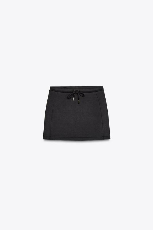 PIQUÉ MINI SKIRT