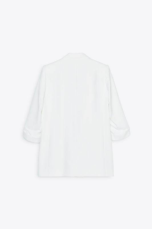 BLAZER WITH ROLLED-UP SLEEVES