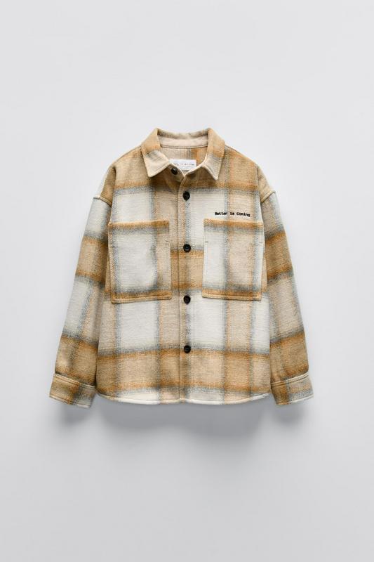 CHECKED OVERSHIRT WITH POCKETS