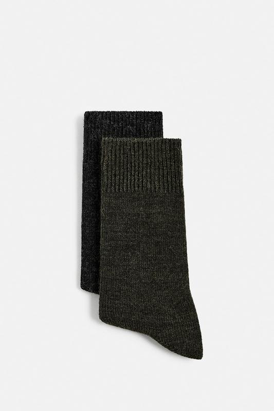 2-PACK OF TEXTURED SOCKS