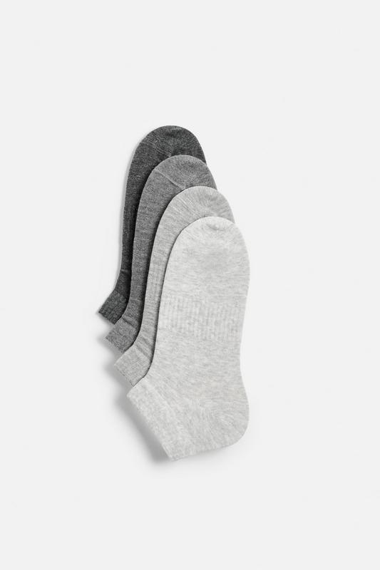 PACK OF 4 ANKLE SOCKS