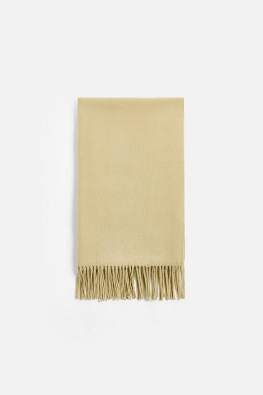 FRINGED SCARF