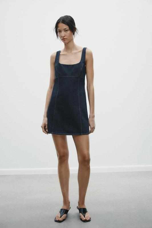 TRF DENIM DRESS