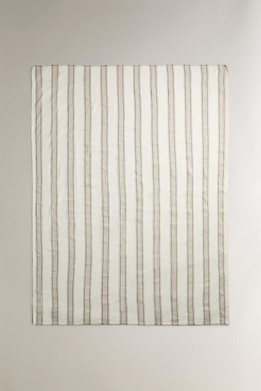 MULTIPURPOSE STRIPED THROW